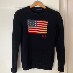 Polo Ralph Lauren ICONIC Flag Sweater size S
